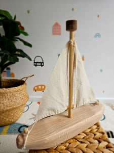 EcoVoyager Recycled Tree Sailing boat