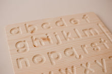Load image into Gallery viewer, Lower case letter lacing board