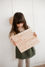 Load image into Gallery viewer, Lower case letter lacing board