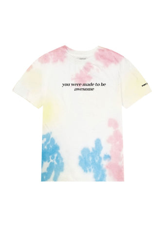 Tie Dye Made to be Awesome T-shirt