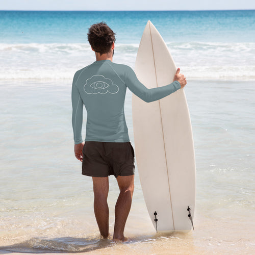 Mr Danger Grey Rash Guard