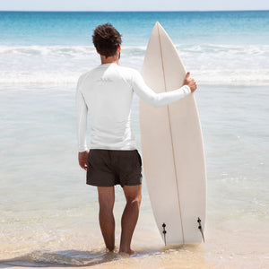 Men Collective White Rash Guard